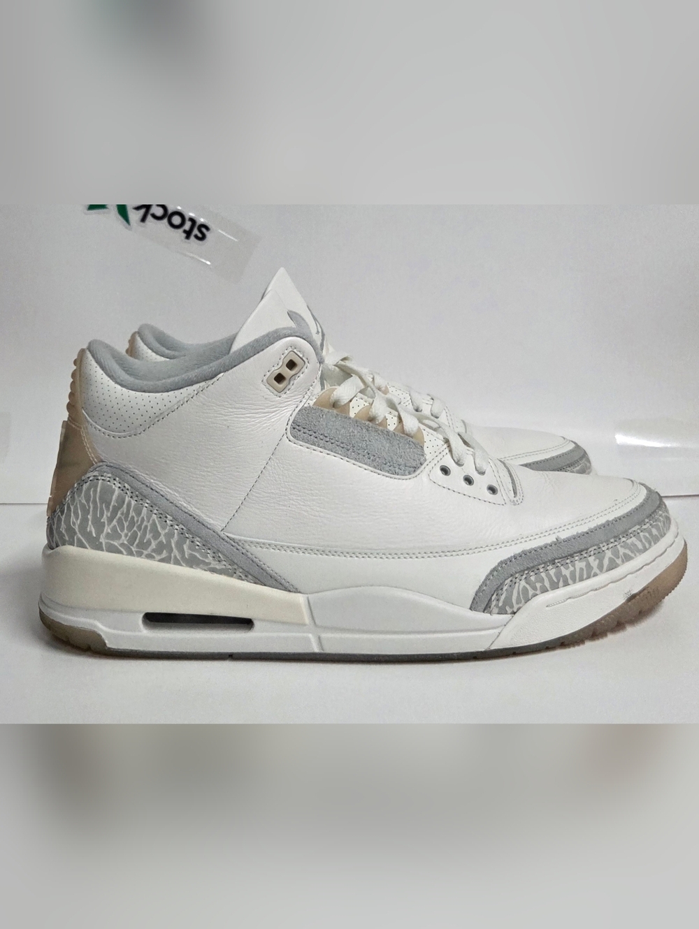 Jordan 3 Retro Craft Ivory FJ9479-100 Men's Size 13